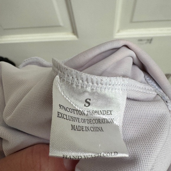 NWOT 2T Girls Red White & Blue Patriotic Little Miss American Pie One Piece - Picture 6 of 6